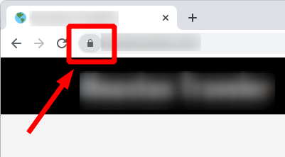 Umístění ikony v adresním řádku prohlížeče